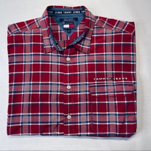 TOMMY HILFIGER XL CASUAL BUTTON DOWN - Picture 1 of 7